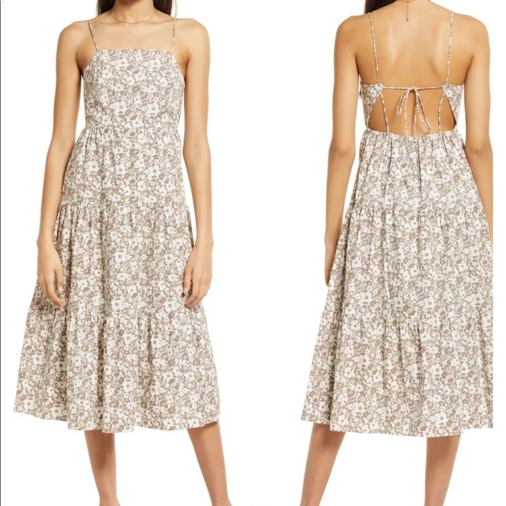 Leni Floral Print Tiered Sundress RAILS